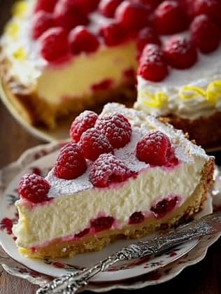 Himmlischer Himbeer-Käsekuchen
